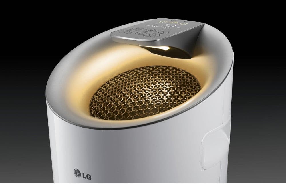 LG AS401WWA1 PuriCare Air Purifier Tower