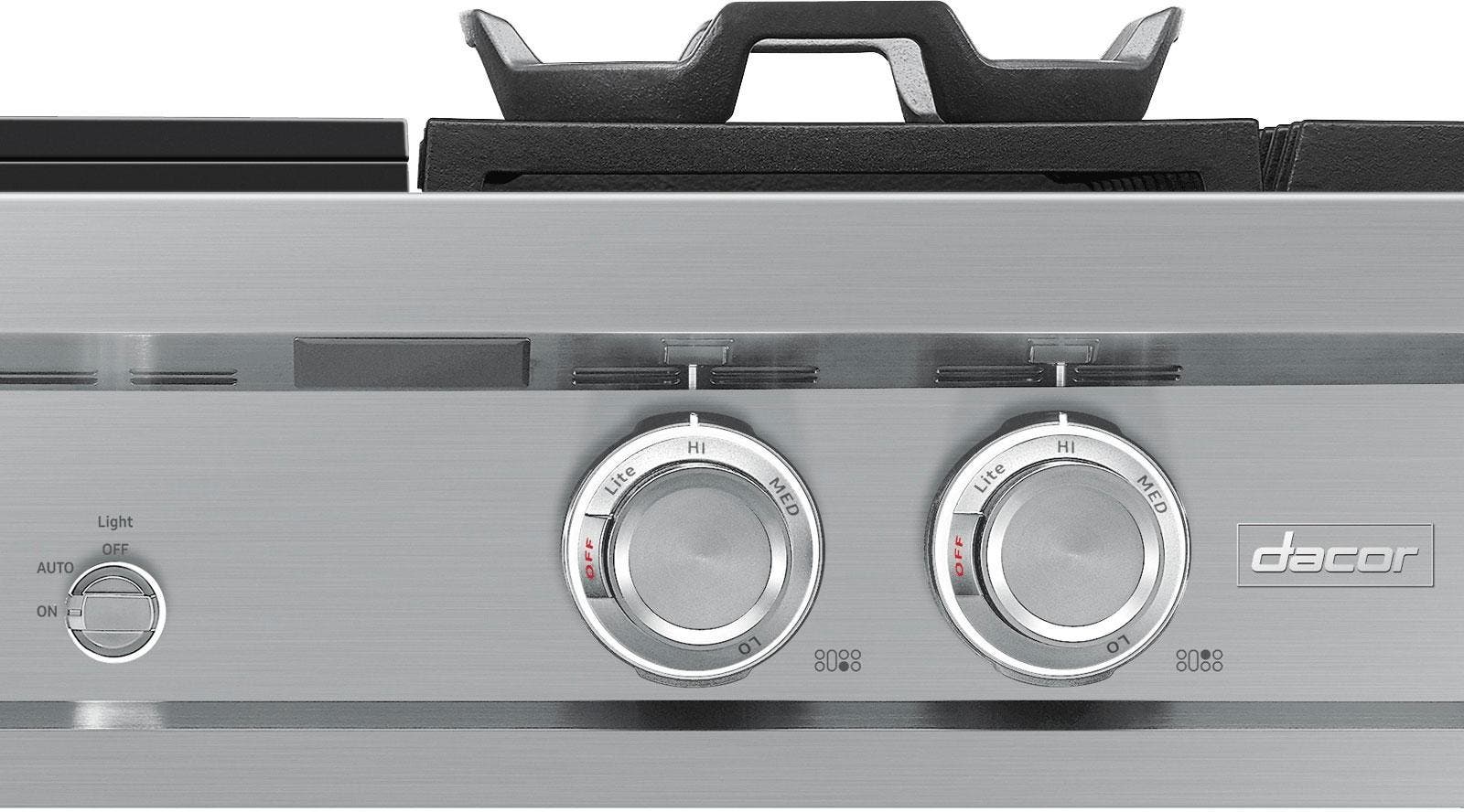Dacor DTT36M974PS Stainless Steel with Liquid Propane