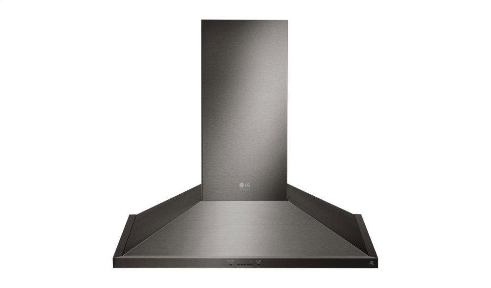 LG Studio LSHD3089BD Black Stainless Steel