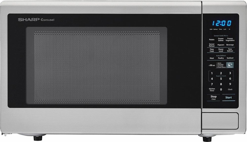 Sharp SMC1442CS 22 Inch, 1.4 cu. ft. Countertop Microwave Oven 1.4 cu