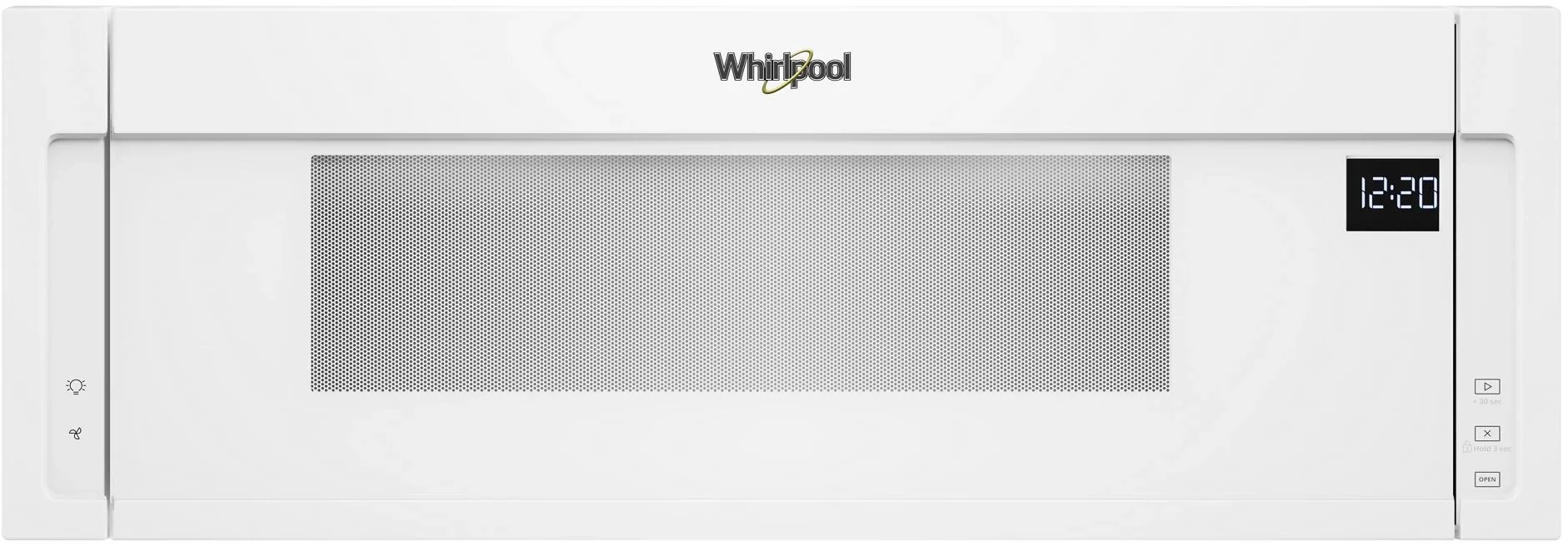 Whirlpool WML55011HW 30 Inch Over the Range Microwave with 1.1 cu. ft