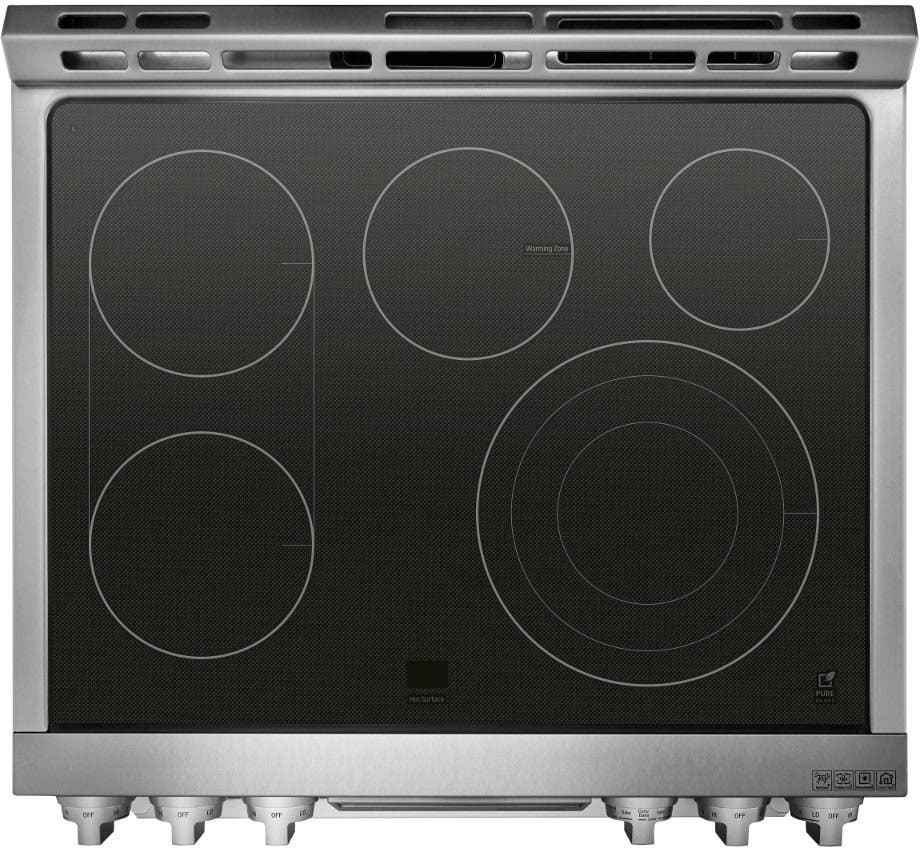 LG LUTE4619SN Textured Steel