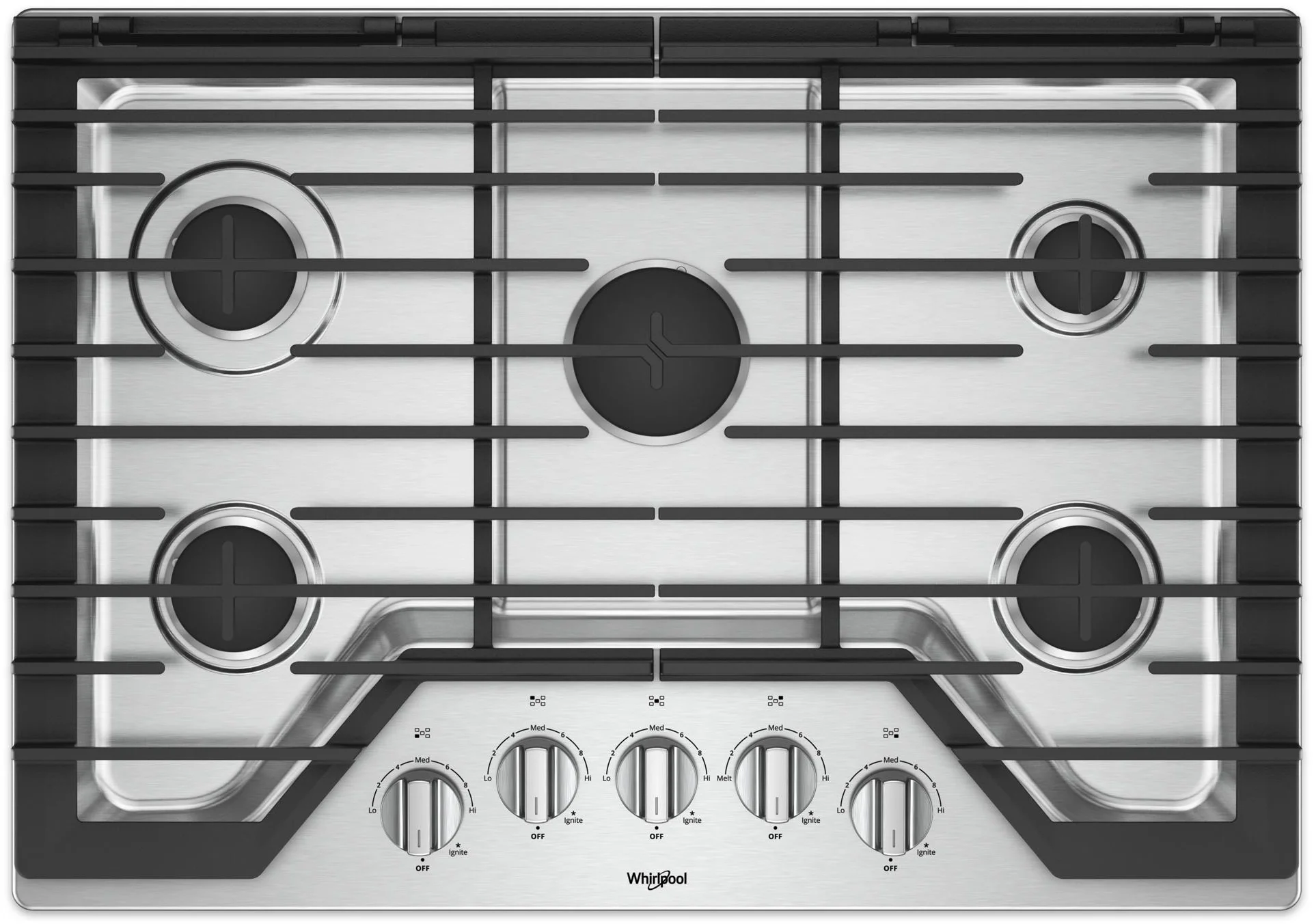 WCG97US6HS by Whirlpool - 36-inch Gas Cooktop with Griddle