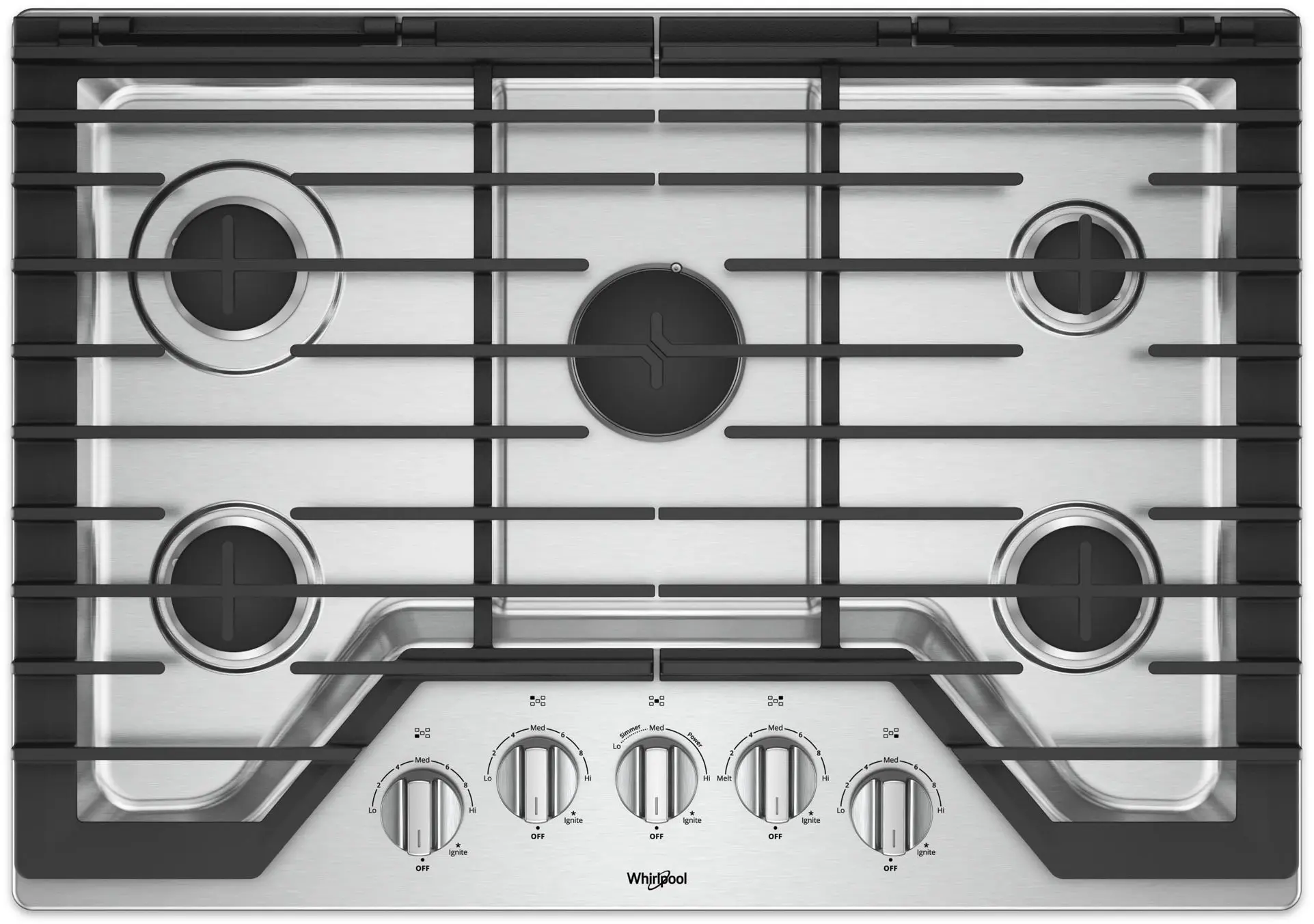 Whirlpool WCG97US0HS Stainless Steel, Griddle, 30 Inch