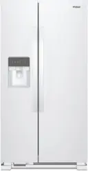 36 Inch, 25 Cu. Ft. Side by Side Refrigerator with External Dispenser