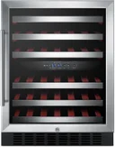 24 Inch Built-In/Freestanding Single Zone Wine Cooler with 46 Bottle Capacity