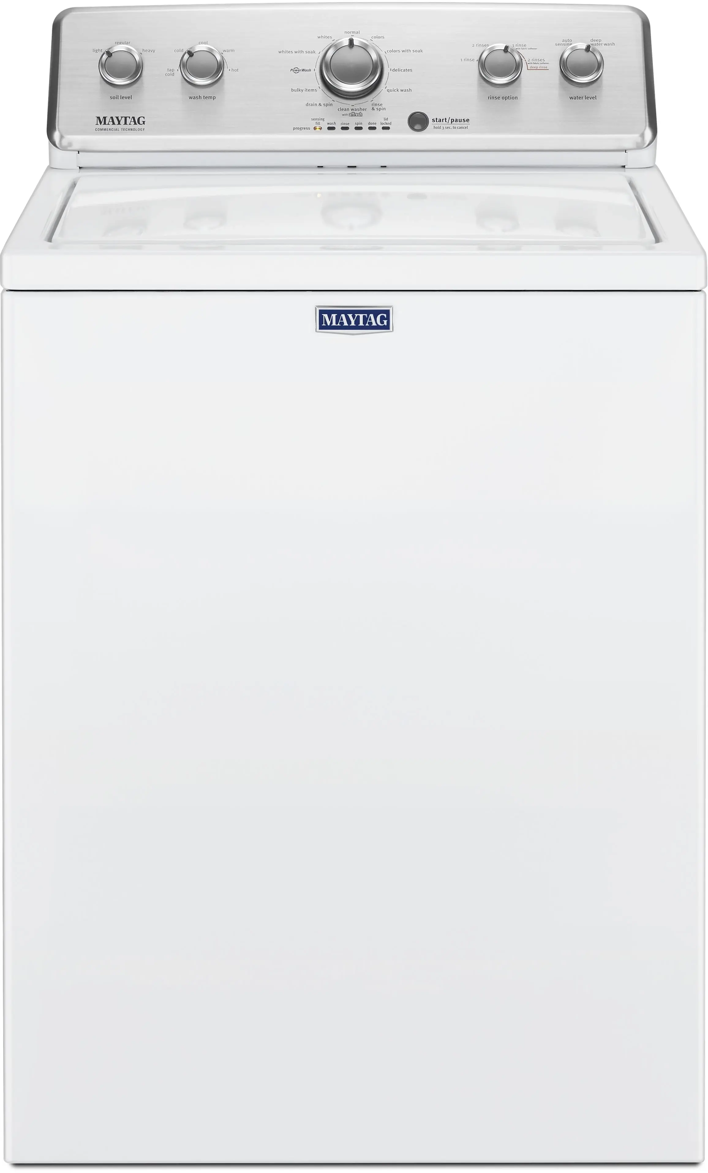 Maytag MVWC465HW 28 Inch Top Load Washer White | Plesser's Appliances