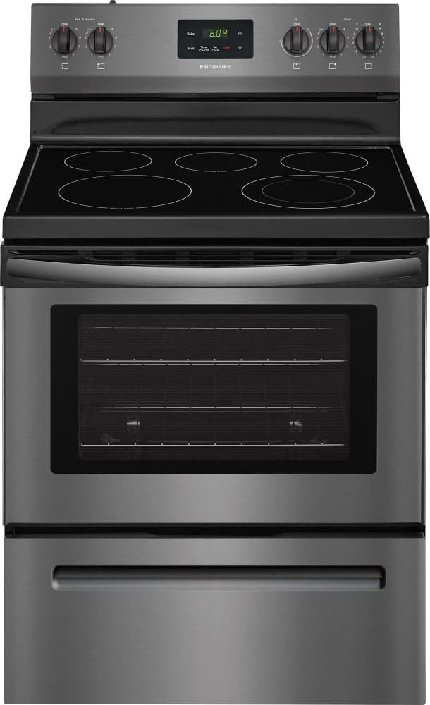 Frigidaire FFEF3052TD Black Stainless Steel
