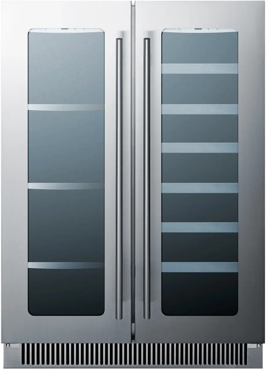 Summit CL242WBV Stainless Steel/Black