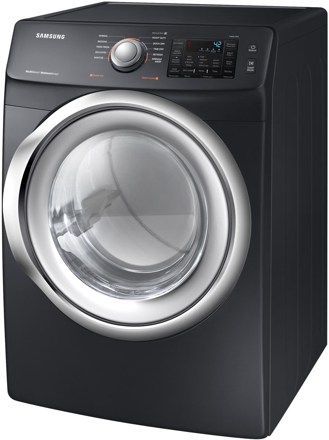 Samsung DVE45N5300V Fingerprint Resistant Black Stainless Steel