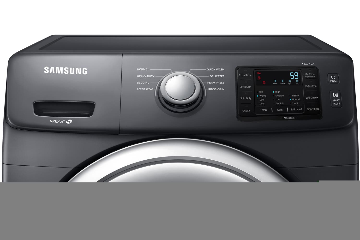 Samsung WF45N5300AV Fingerprint Resistant Black Stainless Steel