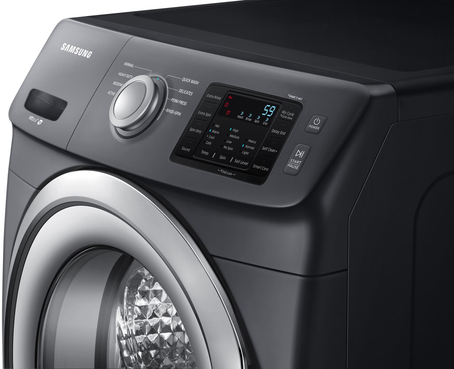 Samsung WF45N5300AV Fingerprint Resistant Black Stainless Steel