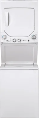 24 Inch Electric Laundry Center with Auto-load Sensing, Cycle Status Light, Rotary Controls, 12 Wash Cycles, 6 Wash/Rinse Temperatures and 830 RPM