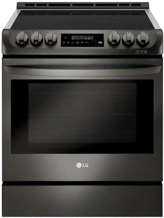 LG LSE4616BD Black Stainless Steel