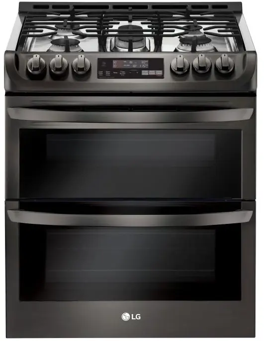 LG LTG4715BD Black Stainless Steel