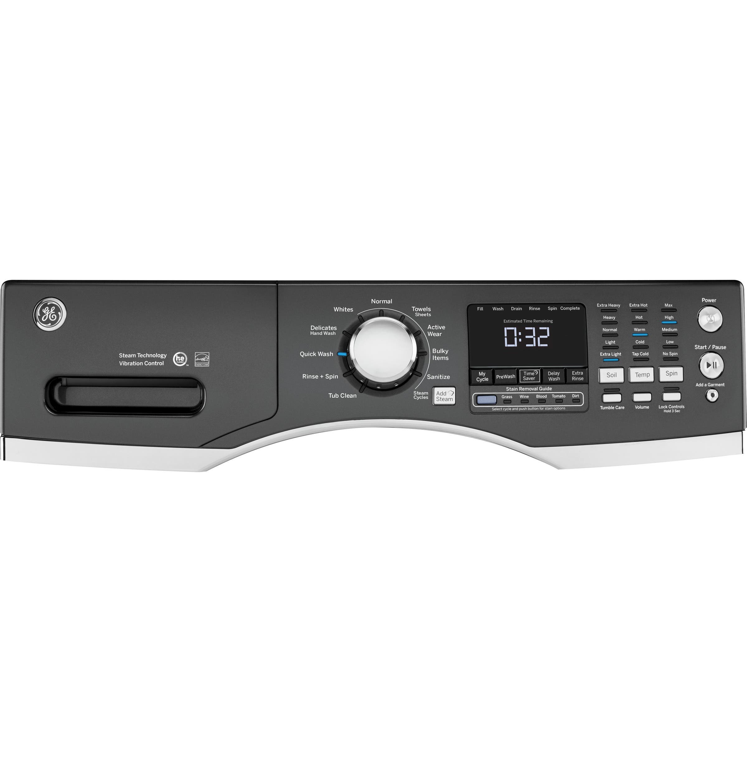 GE GFW450SPMDG Diamond Gray