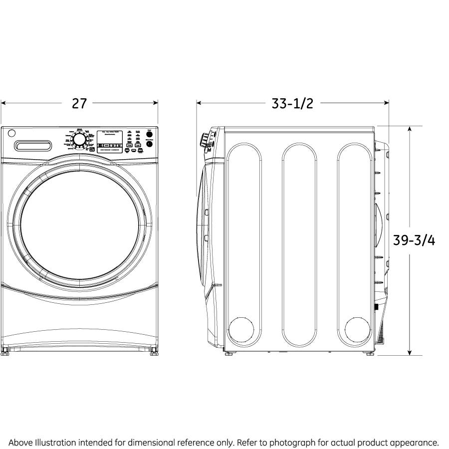 GE GFW450SPMDG Diamond Gray