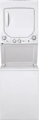 24 Inch Gas Laundry Center with Auto-load Sensing, Rotary Electronic Controls, Cycle Status Light, 11 Wash Cycles and 6 Wash/Rinse Temperatures