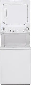 27 Inch Gas Laundry Center with Auto-load Sensing, Cycle Status Lights, Rotary Controls, 11 Wash Cycles, 6 Wash/Rinse Temperatures and 800 RPM