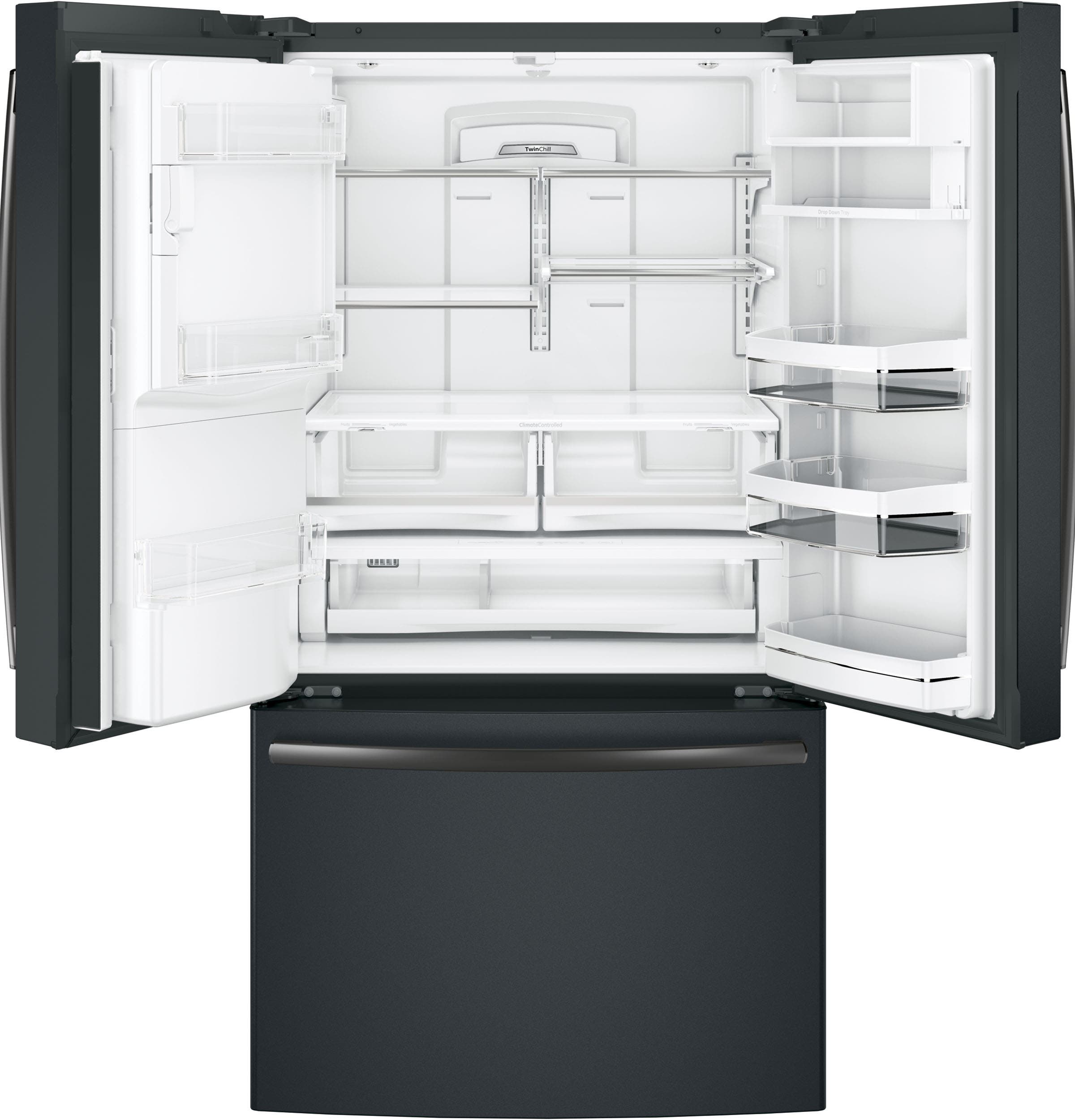 GE PFE28PELDS Black Slate