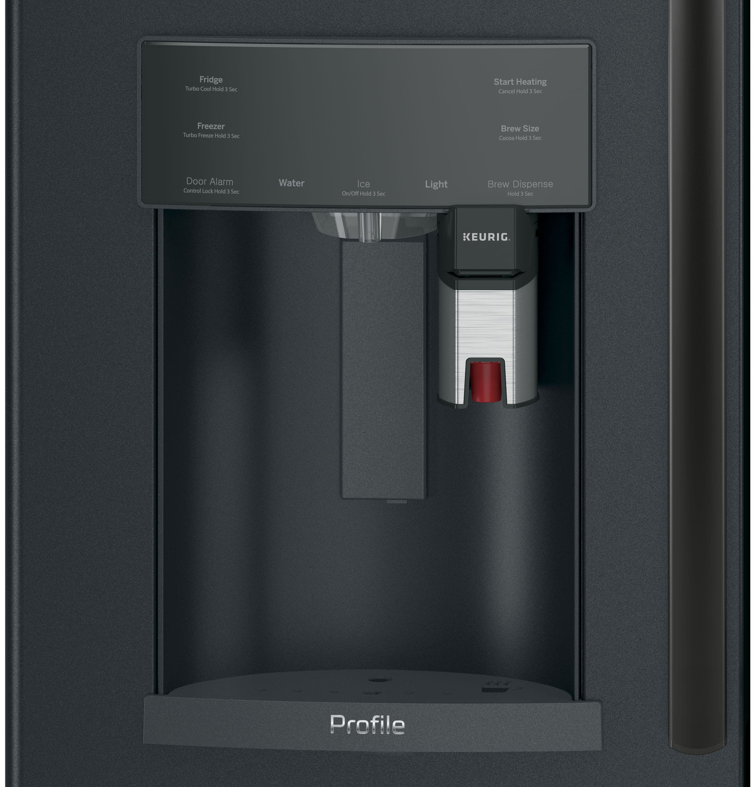 GE PFE28PELDS Black Slate