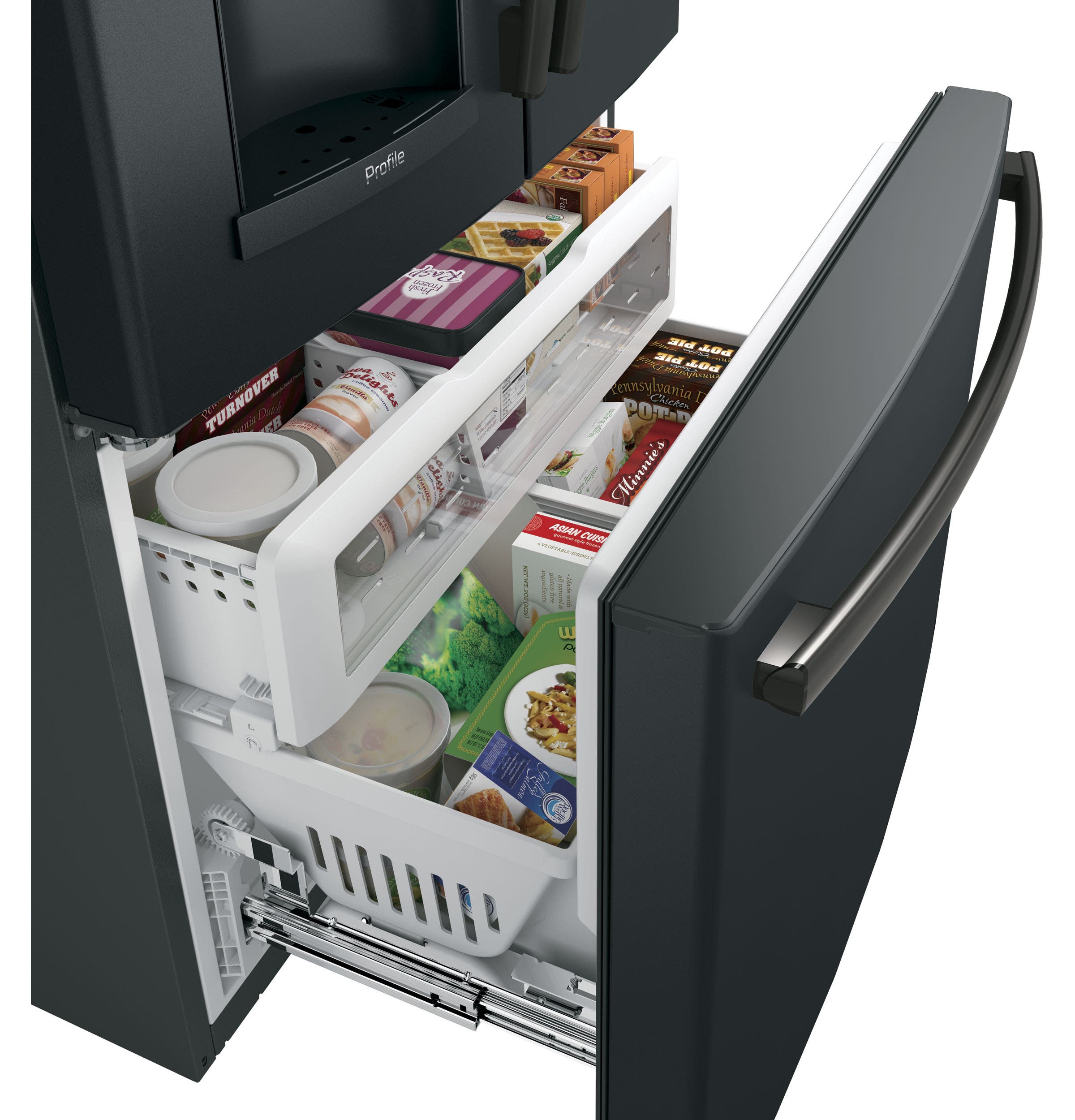 GE PYE22PELDS Black Slate