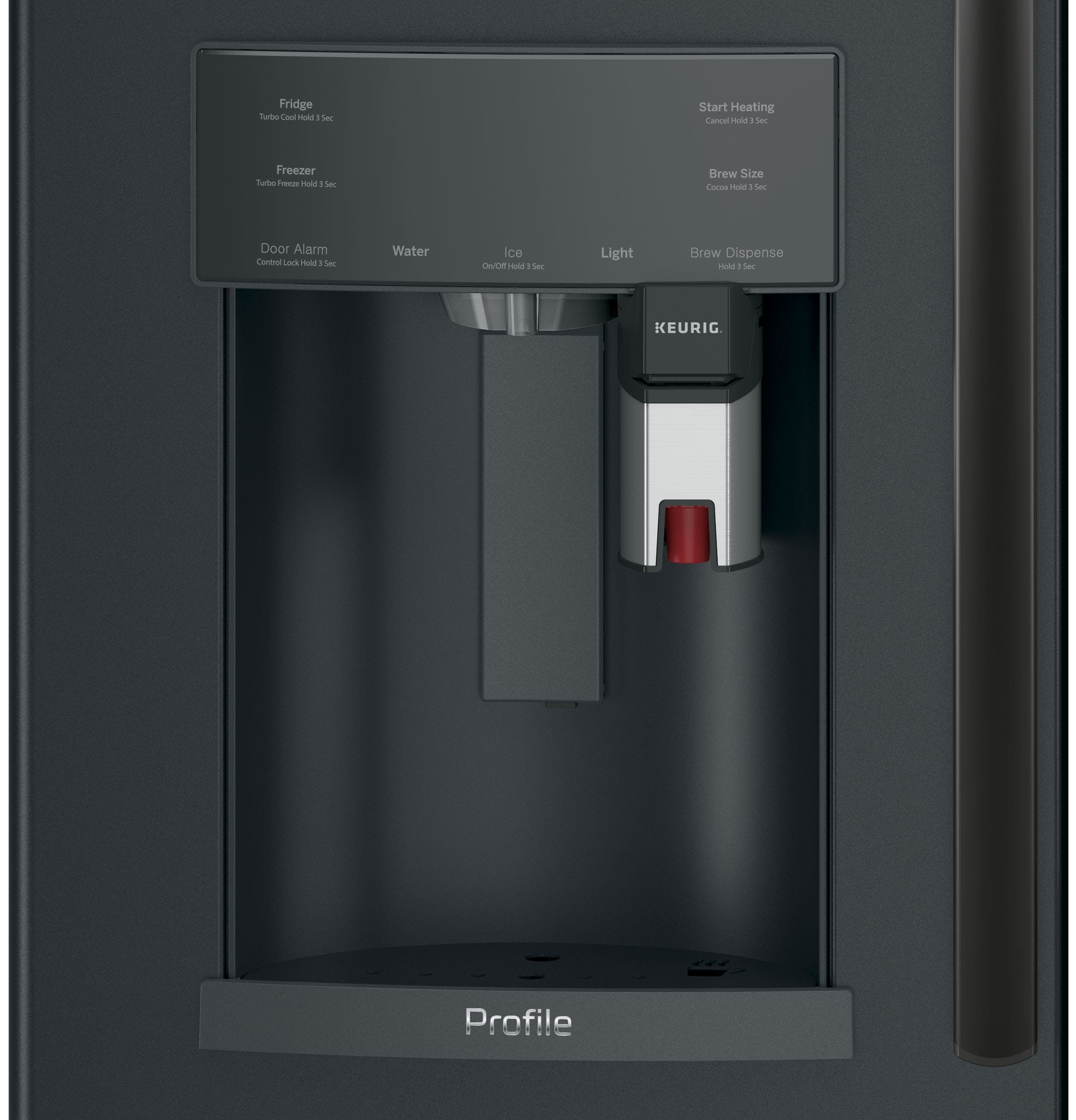 GE PYE22PELDS Black Slate