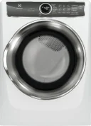 27 Inch Front Load Perfect Steam Electric Dryer with Predictive Dry and Instant Refresh