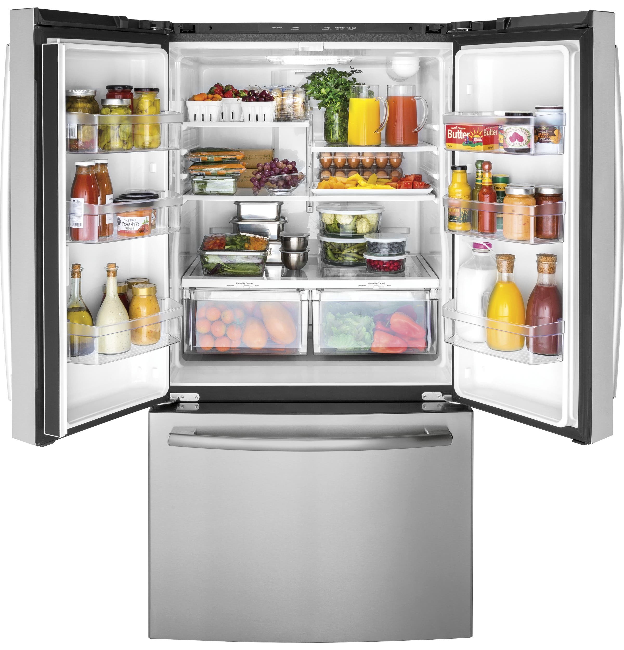 GE GNE27ESMSS Stainless Steel
