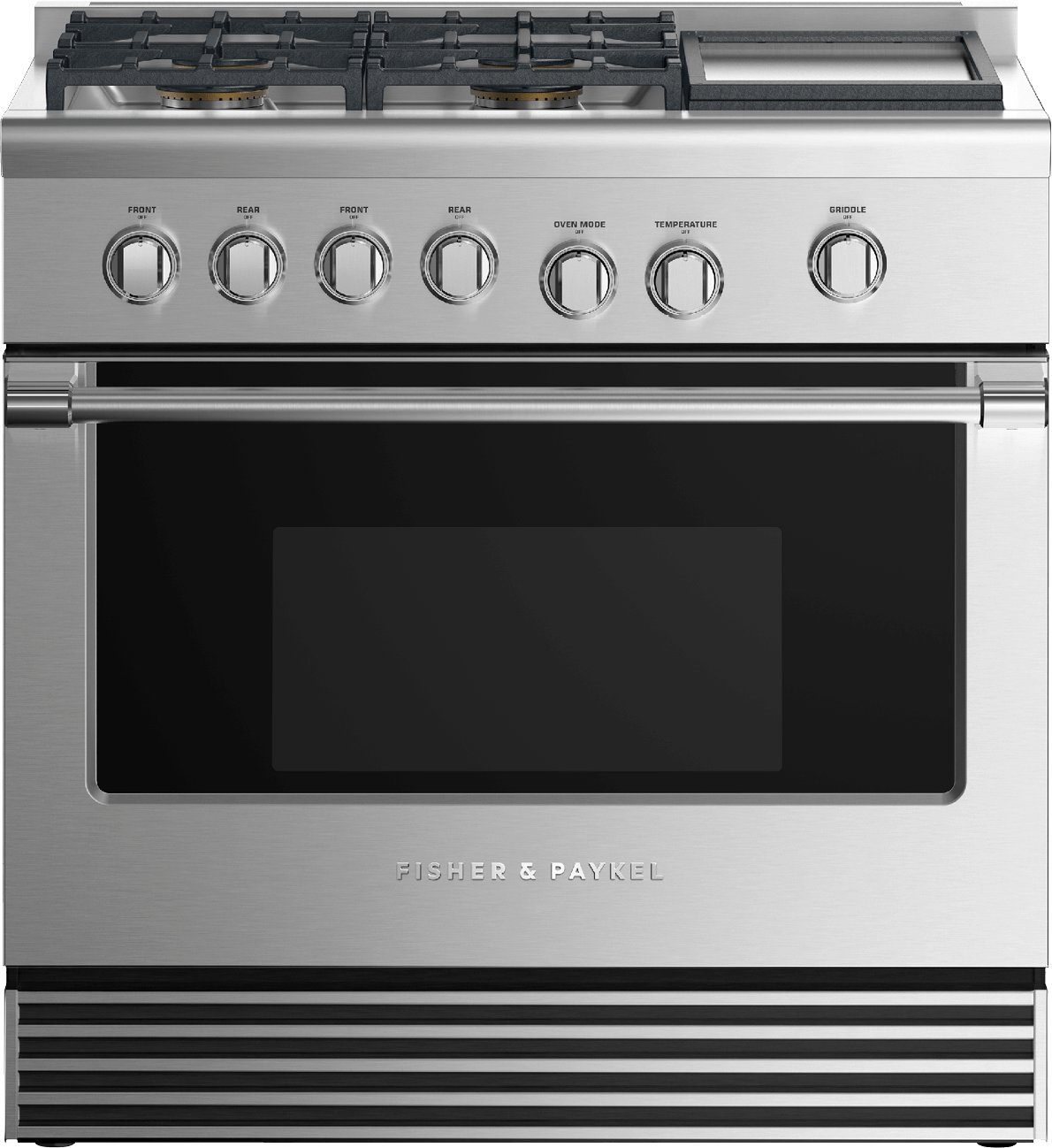Fisher Paykel RDV2364GDLN Stainless Steel With Black Glass