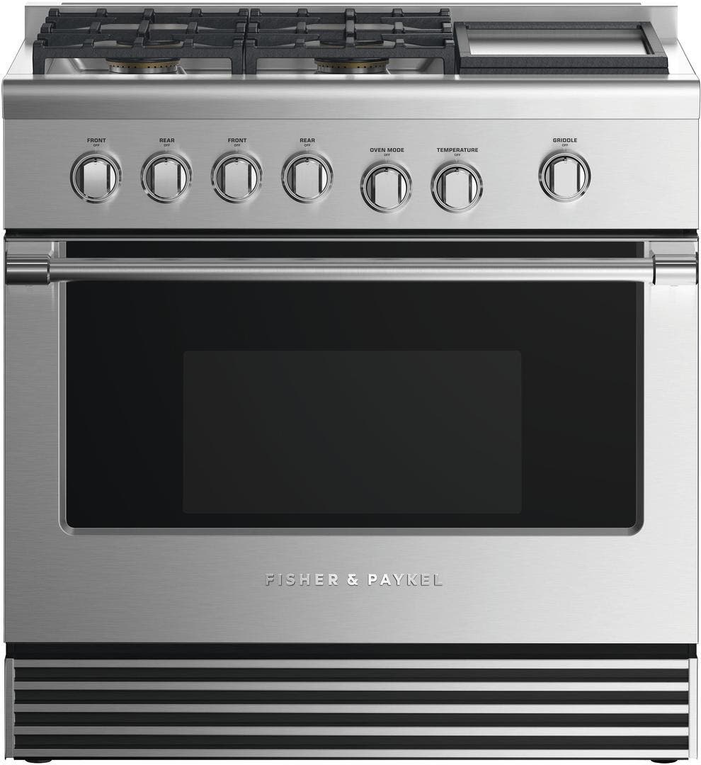 Fisher Paykel RDV2364GDLN Stainless Steel With Black Glass
