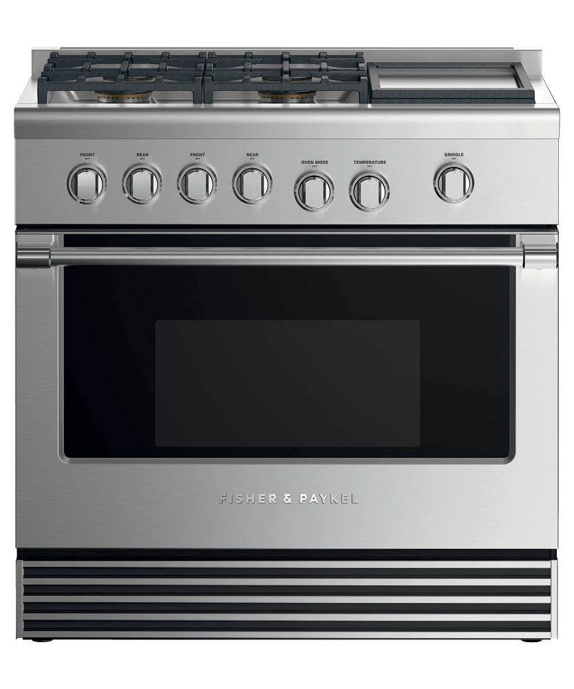 Fisher Paykel RDV2364GDNN Stainless Steel With Black Glass