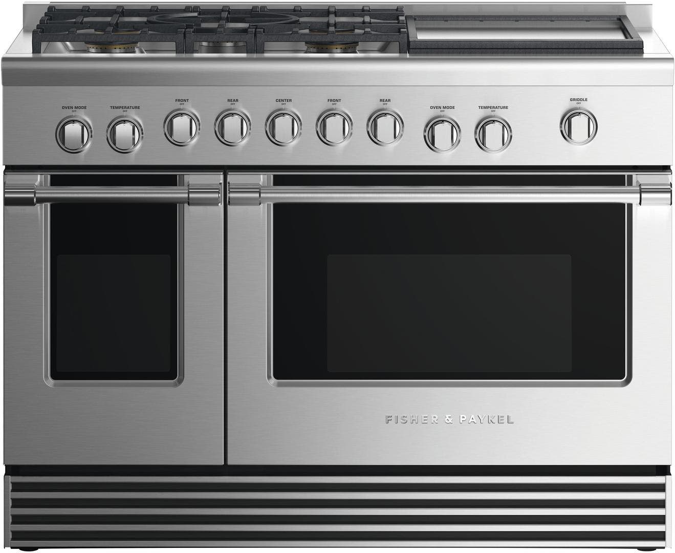 Fisher Paykel RDV2485GDLN Stainless Steel With Black Glass