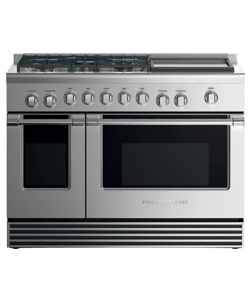 Fisher Paykel RDV2485GDNN Stainless Steel With Black Glass