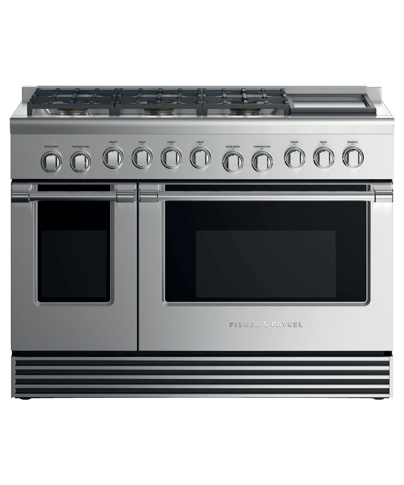 Fisher Paykel RDV2486GDNN Stainless Steel With Black Glass