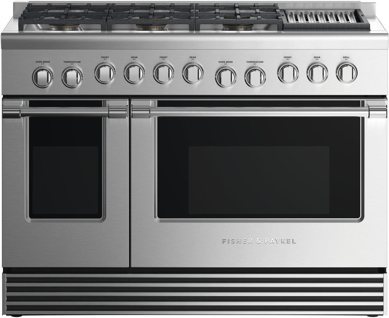 Fisher Paykel RDV2486GLLN Stainless Steel With Black Glass