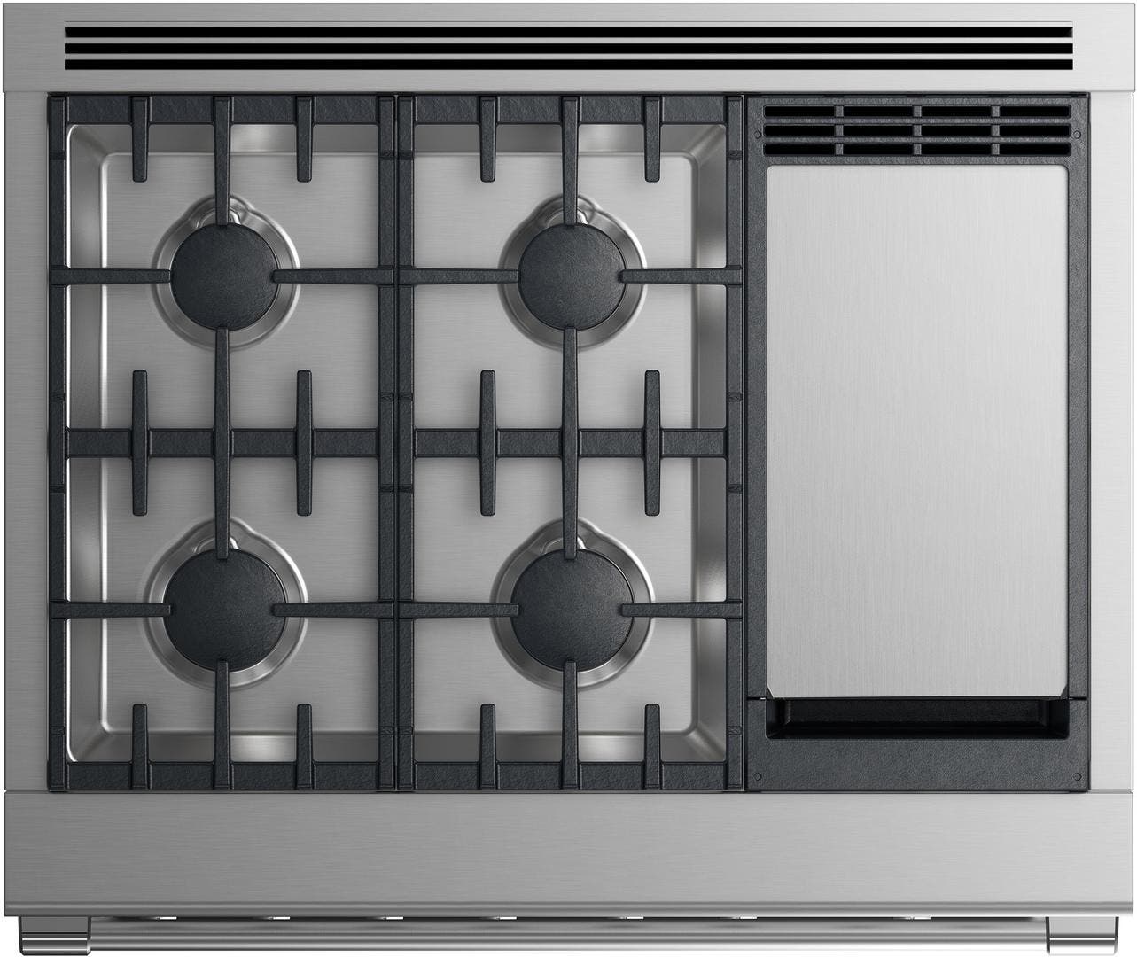 Fisher Paykel RGV2364GDLN Stainless Steel With Black Glass