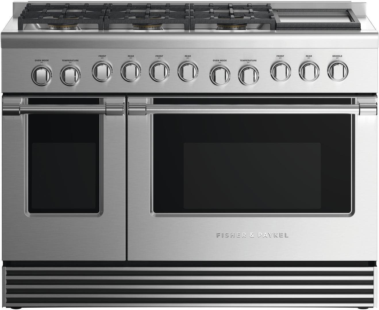 Fisher Paykel RGV2486GDLN Stainless Steel, Liquid Propane