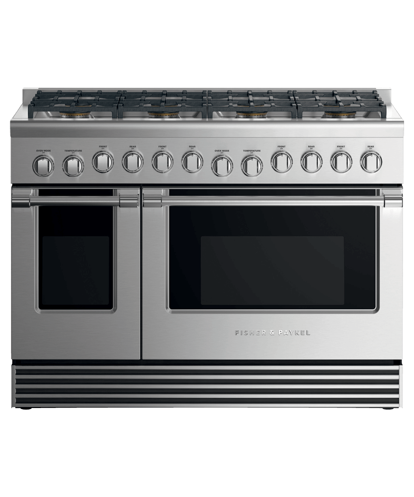 Fisher Paykel RGV2488NN Stainless Steel With Black Glass