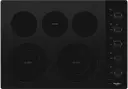 30 Inch Electric Cooktop with 5 Heating Elements, Warm Zone