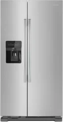 33 Inch, 21 Cu. Ft. Freestanding Side by Side Refrigerator with External Water Dispenser