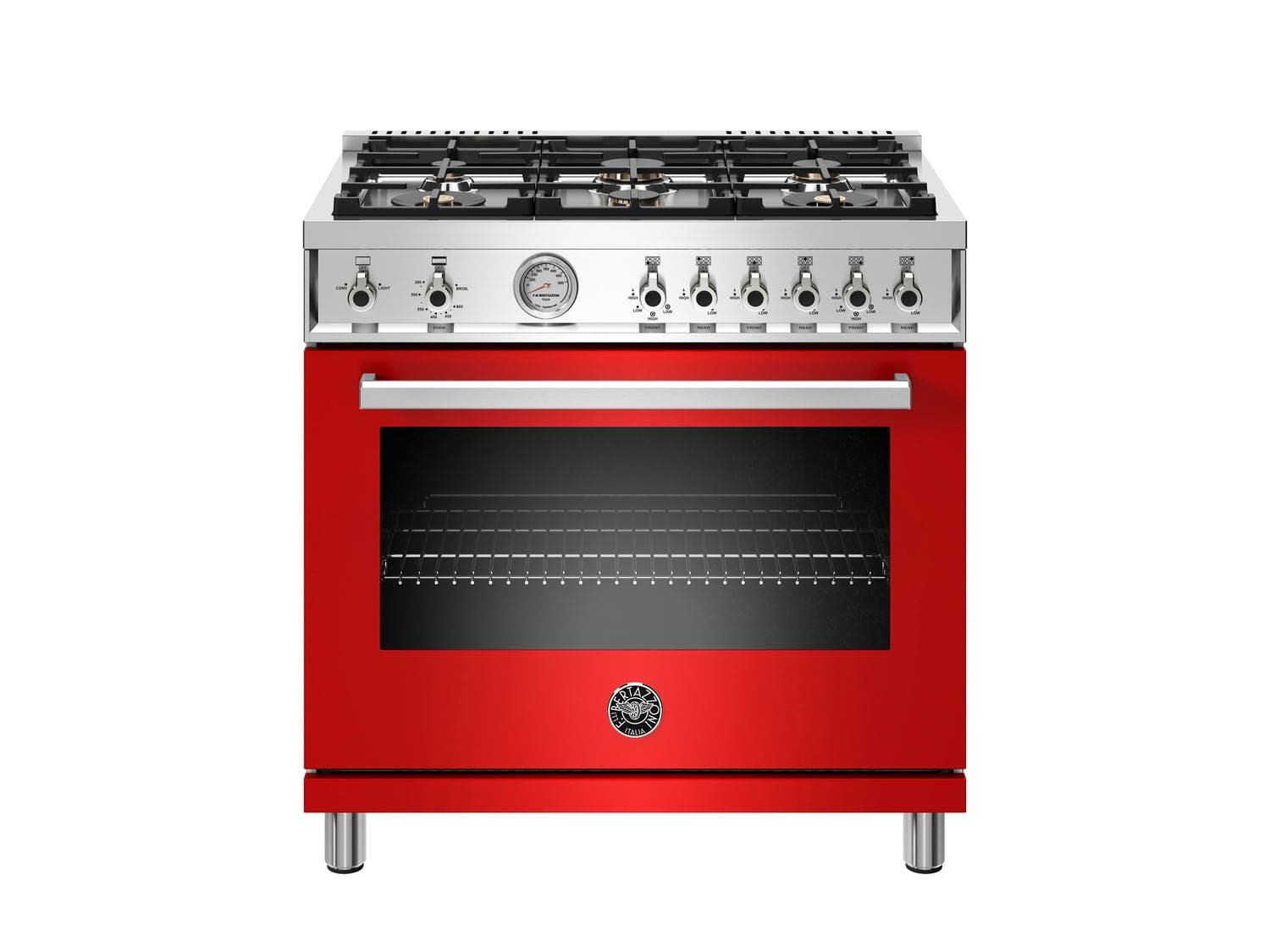Bertazzoni PROF366GASROTLP Rosso