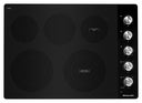 30 Inch Built-In Electric Cooktop with 5 Elements and Knob Controls