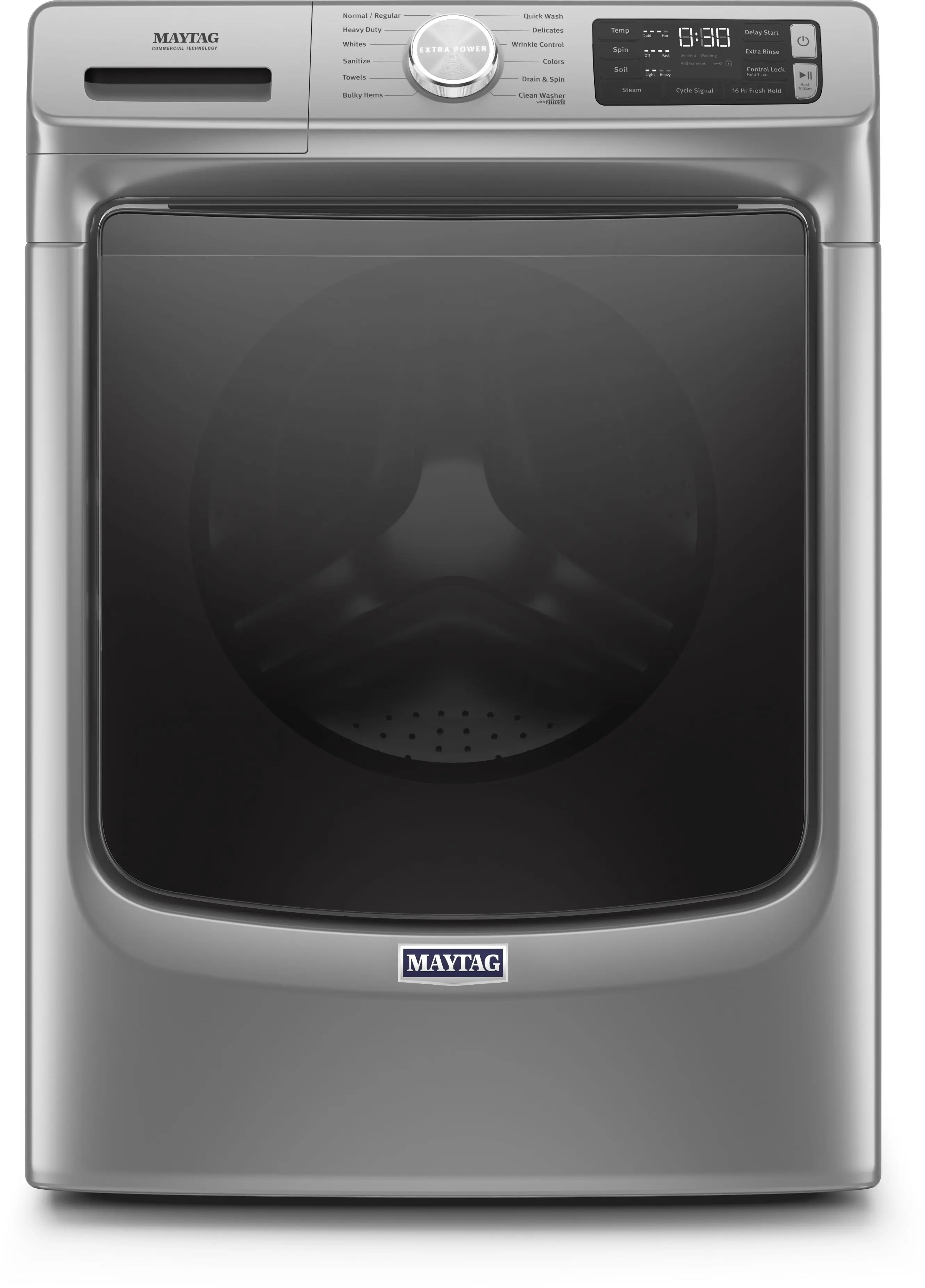 Maytag MED6630HC 27 Inch Electric Dryer Metallic Slate | Plesser's