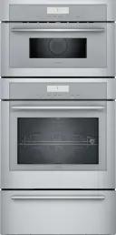 30 Inch Triple Combination Smart Electric Wall Oven with 8.6 cu. ft. Total Capacity, 16 Cooking Modes, Meat Probe, Self-Clean, Warming Drawer, and Sabbath Mode