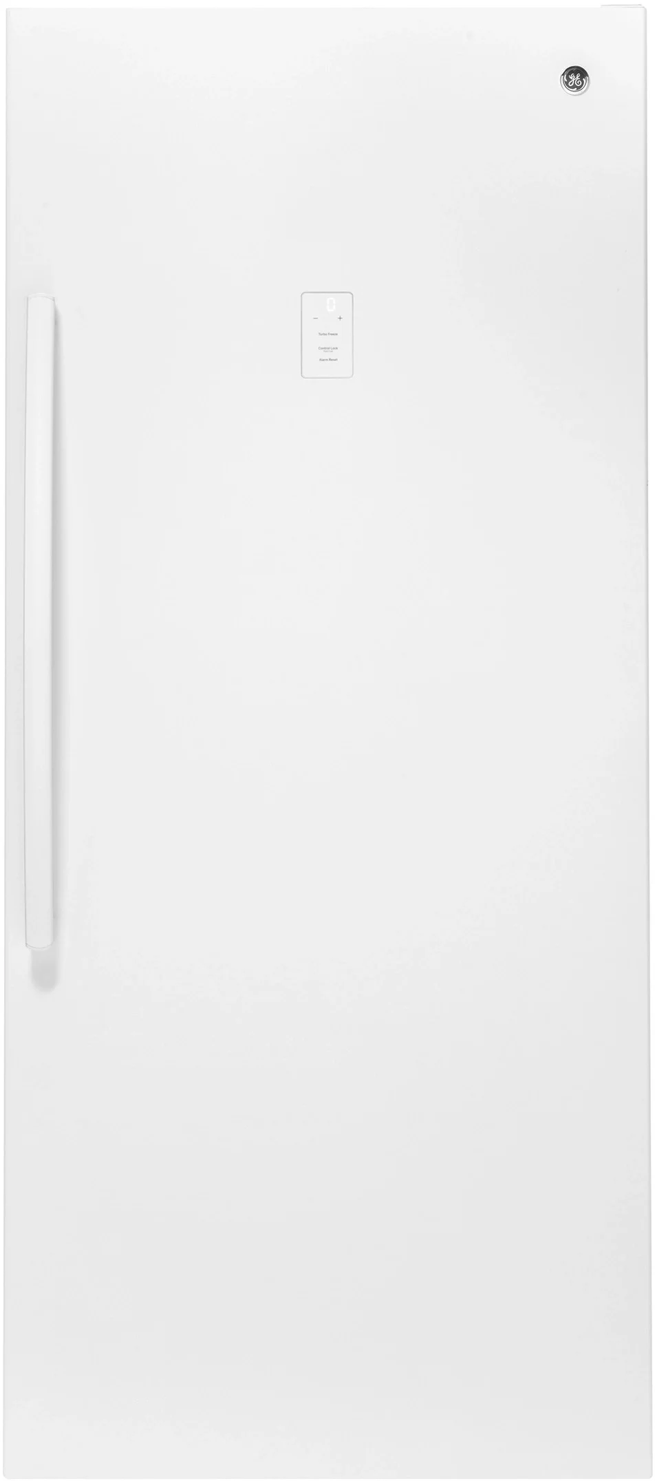 GE FUF21SMRWW 33 Inch Freestanding Upright Freezer with Turbo Freeze