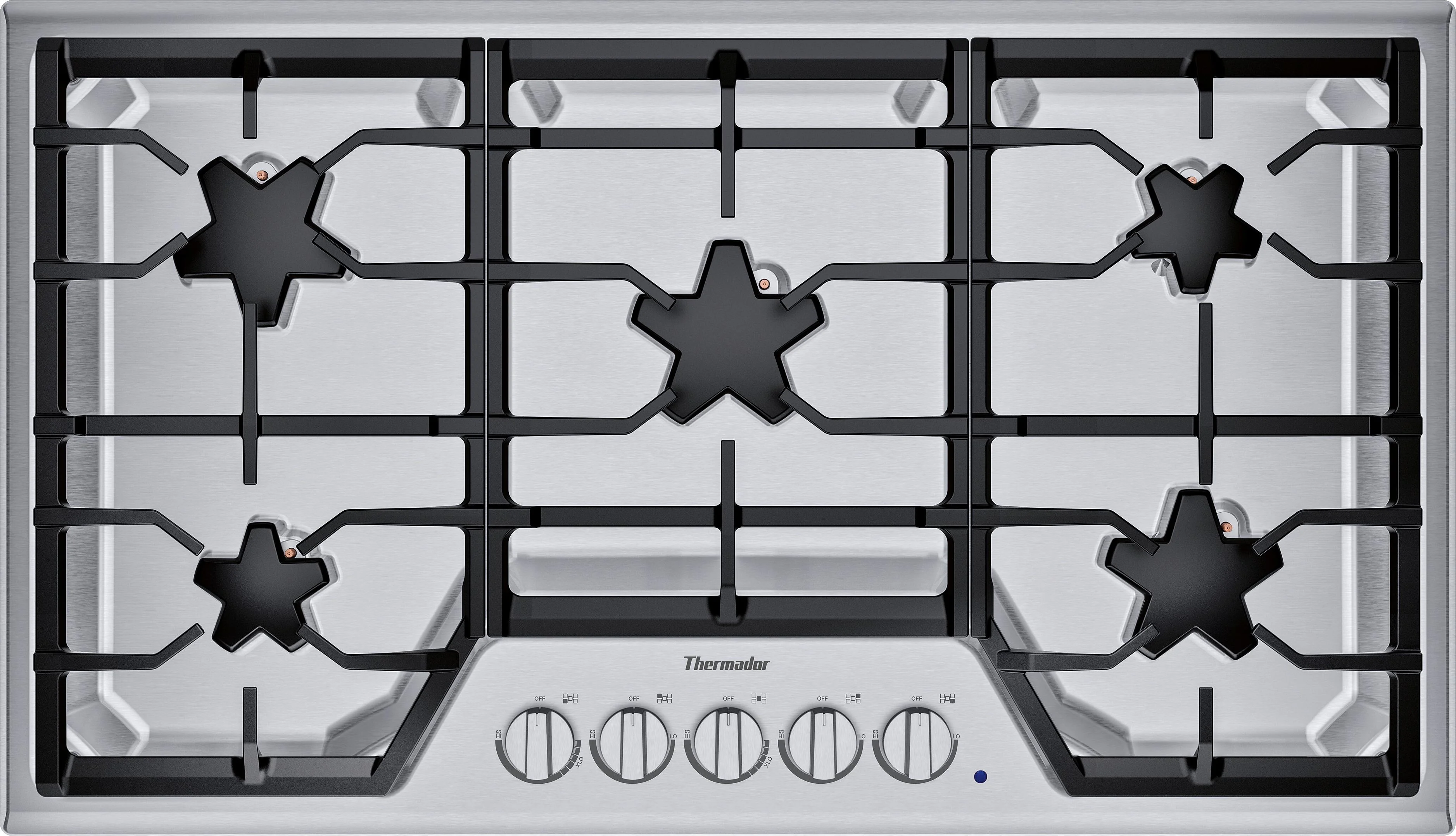 Thermador SGSX365TS 36 Inch Gas Cooktop Stainless Steel