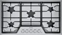 36 Inch Gas Cooktop with 5 Sealed Burners, ExtraLow Select