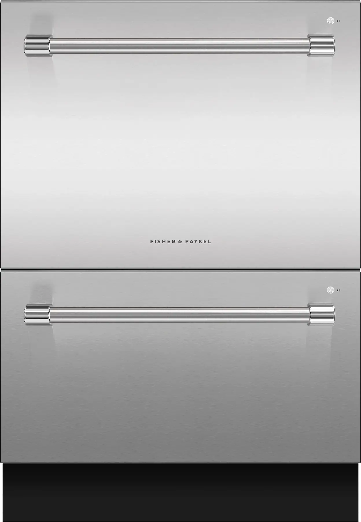 24 Inch Fully Integrated Double DishDrawer