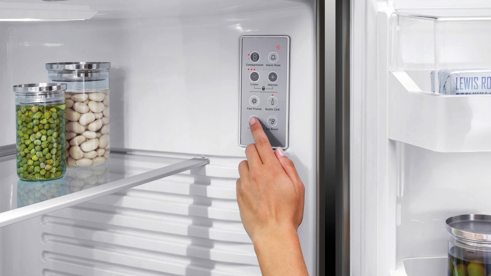 Fisher Paykel RF170BLPW6N White, Left Hinge